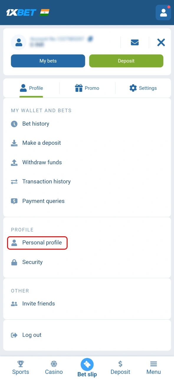 Complete your 1xBet profile and activate secure bonus participation features.